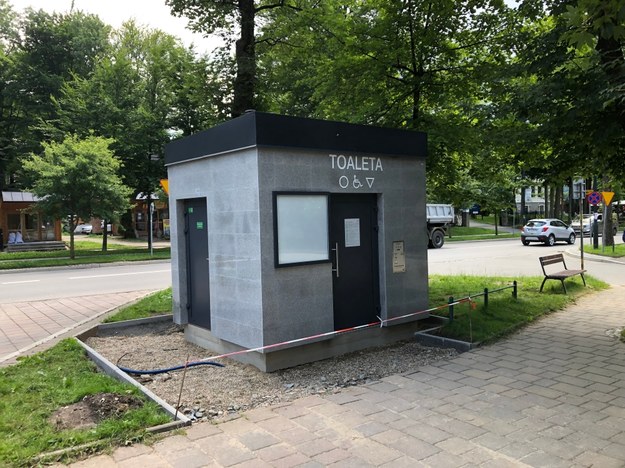 Nowe toalety w Zakopanem /Maciej Pałahicki /RMF FM