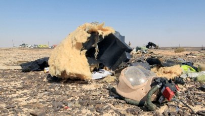 Nowe ustalenia ws. katastrofy na Półwyspie Synaj. Samolot rozpadł się jeszcze w powietrzu