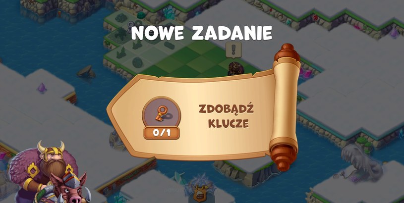 Nowe zadanie gry merge The Mergest Kingdom /Click.pl