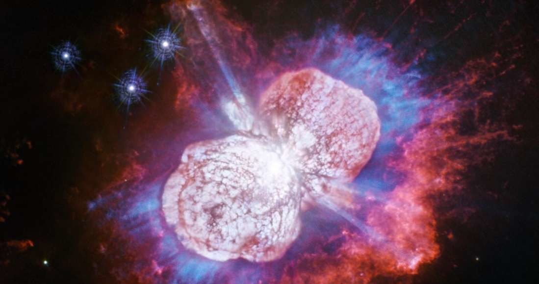 Nowe zdjęcie Eta Carinae w ultrafiolecie /NASA