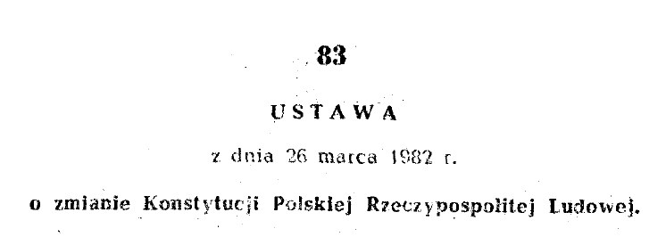 Nowelizacja peerelowskiej konstytucji /INTERIA.PL