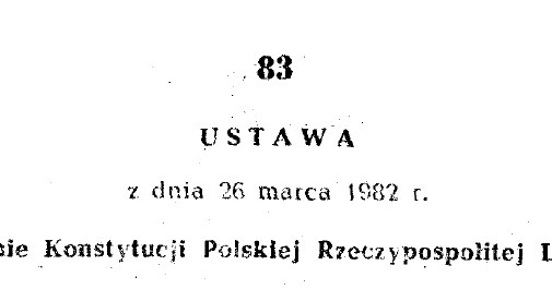 Nowelizacja peerelowskiej konstytucji /INTERIA.PL