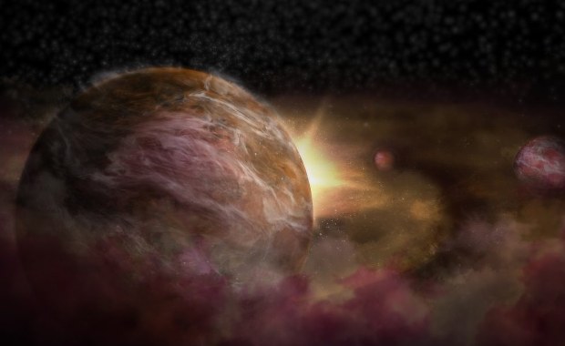 Nowo narodzone planety wokół młodej gwiazdy