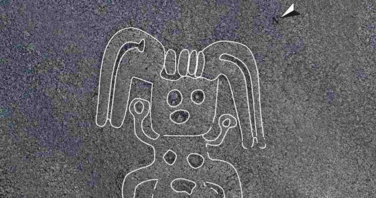 Nowo odkryte rysunki na płaskowyżu Nazca świadczą, że ich twórcy mieli poczucie humoru / fot. Yamagata University /domena publiczna