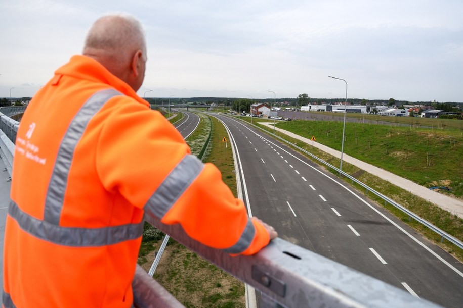 Nowo otwarta droga ekspresowa S7 Obwodnicy Metropolii Trójmiejskiej na odcinku Chwaszczyno – Żukowo wraz z częścią obwodnicy Żukowa w ciągu drogi krajowej nr 20 /Piotr Matusewicz /PAP