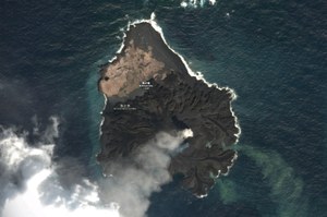 Nowo powstała wyspa może wywołać tsunami