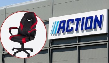 Nowoczesne krzesło gamingowe taniej o 60 zł! Promocja w Action tylko do wtorku