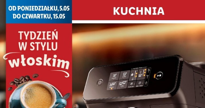Nowoczesny ekspres ciśnieniowy w Lidlu! /Lidl /INTERIA.PL