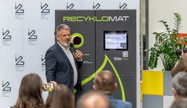 Nowoczesny recyklomat z Poznania. Sam przeleje pieniądze na konto