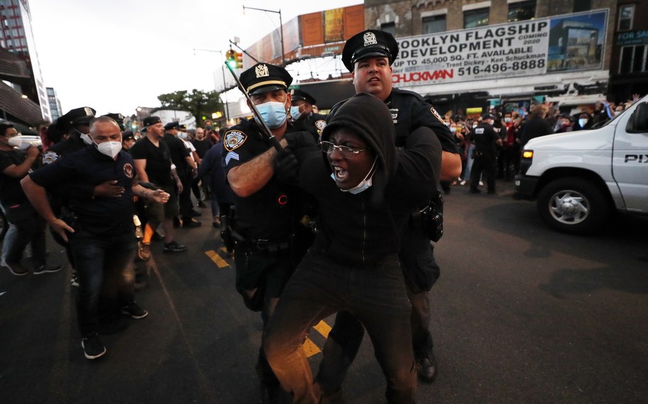 Nowojorskie protesty /JUSTIN LANE /PAP/EPA