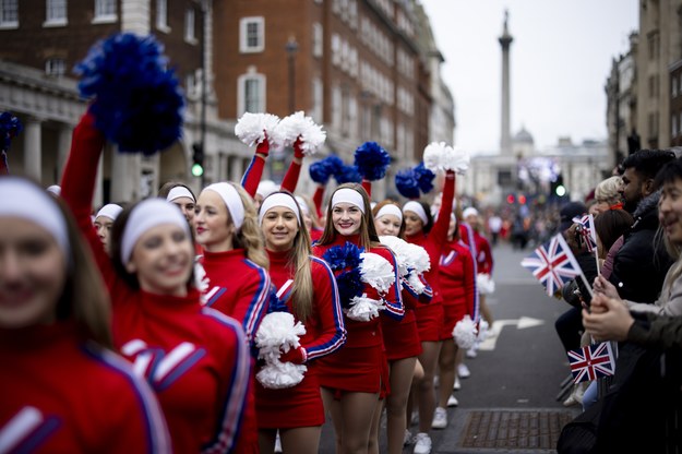Noworoczna parada w Londynie na zdjęciu ilustracyjnym /OLGA AKMEN  /PAP/EPA