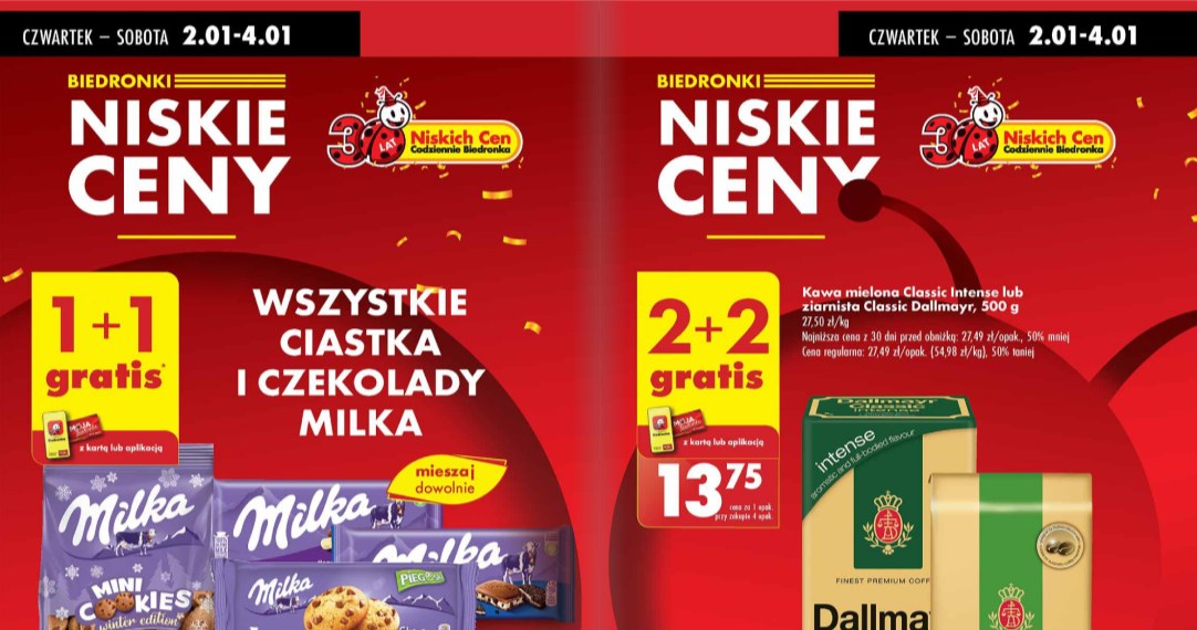 Noworoczne promocje z kartą Moja Biedronka /Biedronka /INTERIA.PL