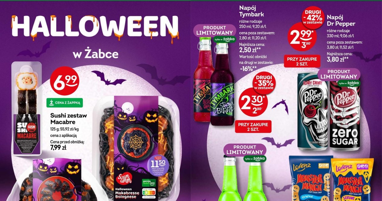 Nowosci i limitowane produkty na Halloween w Żabce /Żabka /INTERIA.PL