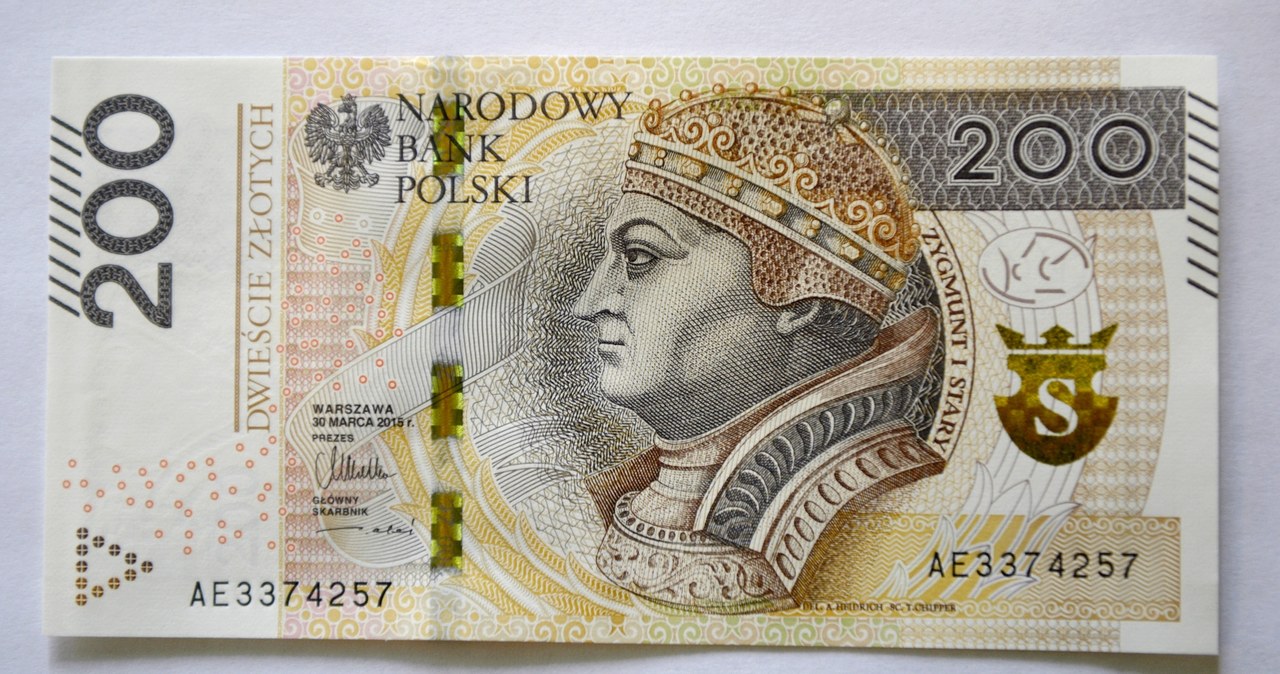 Nowy banknot 200 zł ze zmodernizowanymi zabezpieczeniami