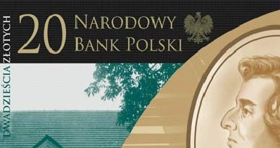 Nowy banknot kolekcjonerski o nominale 20 zł /NBP