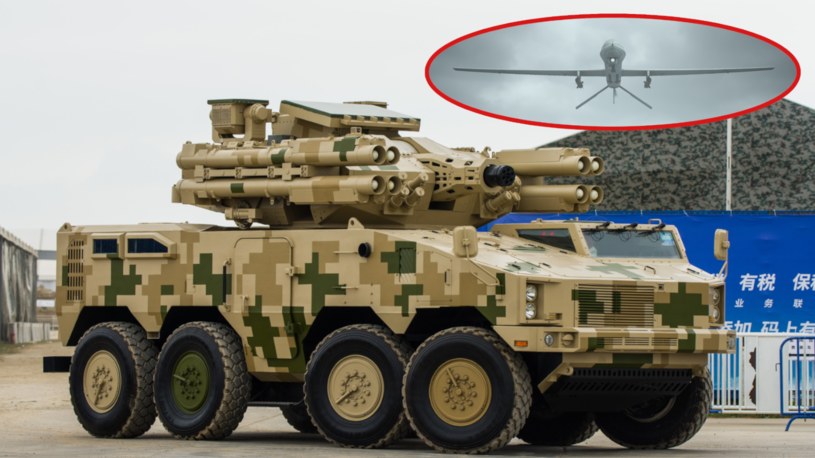 Nowy chiński system przeciwlotniczy to prawdziwa bestia. Może w mgnieniu oka zasypać całe niebo pociskami /Dawid Wang /Twitter
