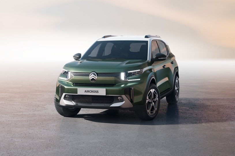 The new Citroen C3 Aircross will be available with petrol, hybrid and fully electric drivetrains.  /Citroen / press