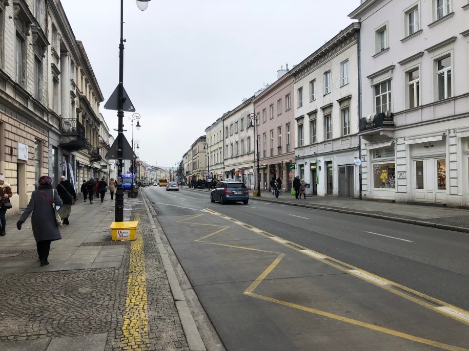 Nowy deptak pojawi się w centrum Warszawy /Michał Dobrołowicz /RMF FM