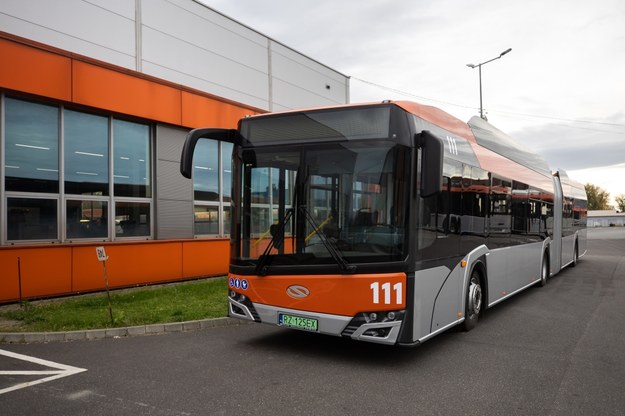Nowy elektryczny autobus w taborze MPK Rzeszów /Grzegorz Bukała/UM Rzeszów /