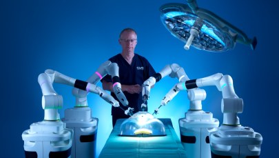 „Nowy etap rozwoju chirurgii”. W Łodzi zaprezentowano robota Versius