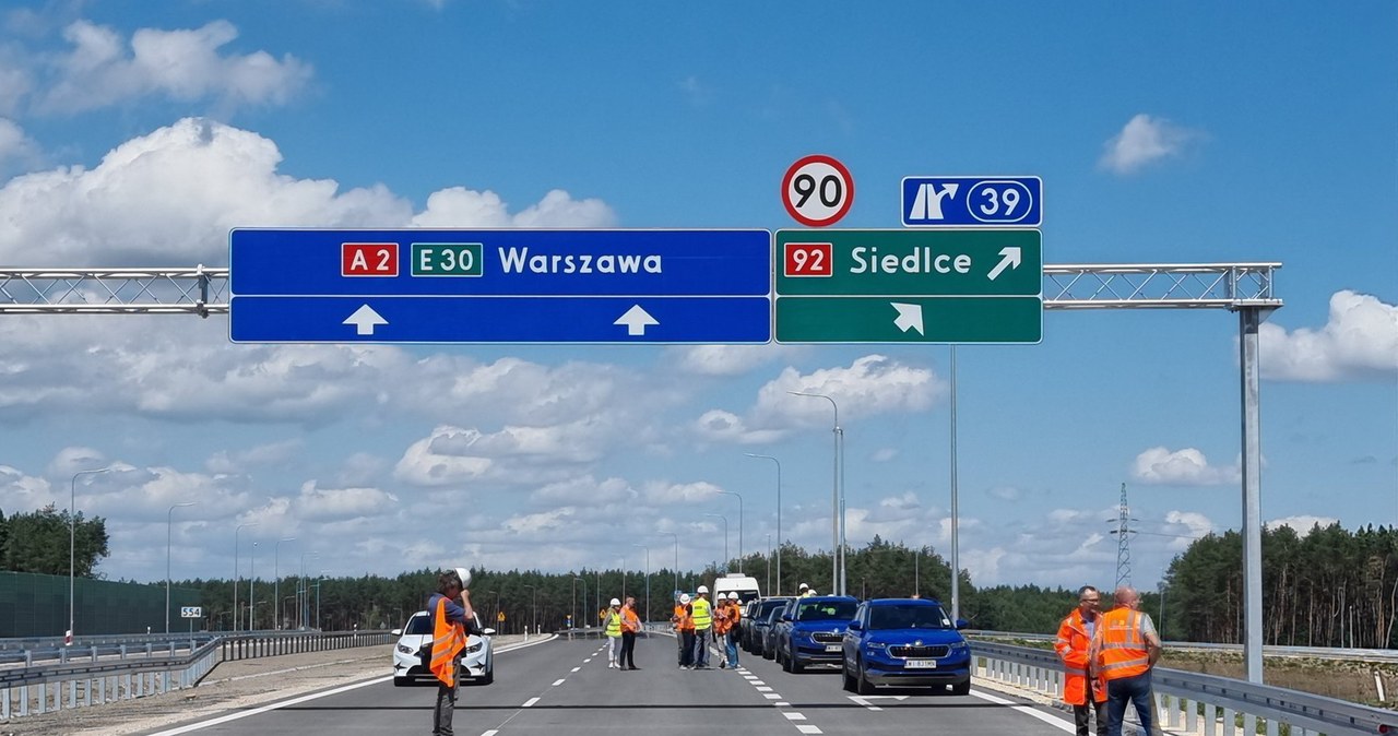 Nowy fragment autostrady A2 nie będzie gotowy w terminie. /GDDKiA /materiały prasowe