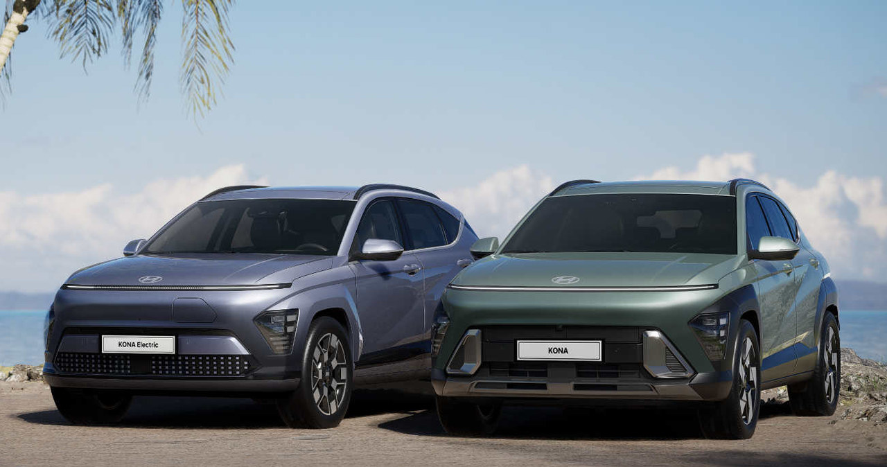 Nowy Hyundai Kona dostępny będzie z jednostkami spalinowymi oraz jako elektryk /materiały prasowe