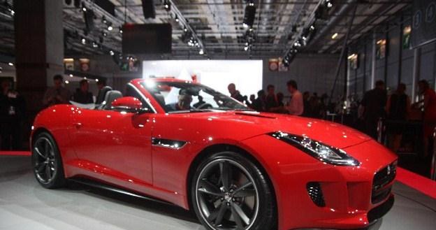 Nowy jaguar F-type w Paryżu /INTERIA.PL