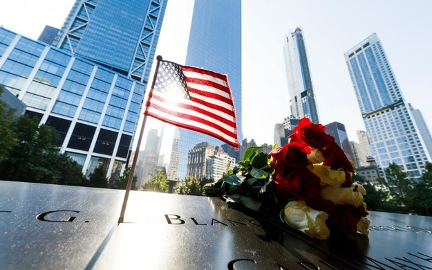 Nowy Jork oddał hołd ofiarom zamachów z 11 września /JUSTIN LANE /PAP/EPA