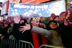 Nowy Jork powitał rok 2016 z przytupem! Miliony ludzi na Times Square