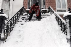 Nowy Jork tonie w śniegu
