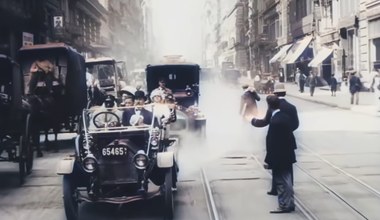 Nowy Jork z 1911 roku na filmie 4K 