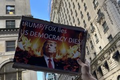 Nowy Jork. Zwolennicy i przeciwnicy czekają na Donalda Trumpa