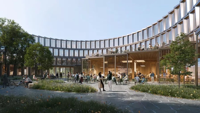 Nowy kampus CERN ma być wykonany z drewna /Henning Larsen /materiały prasowe