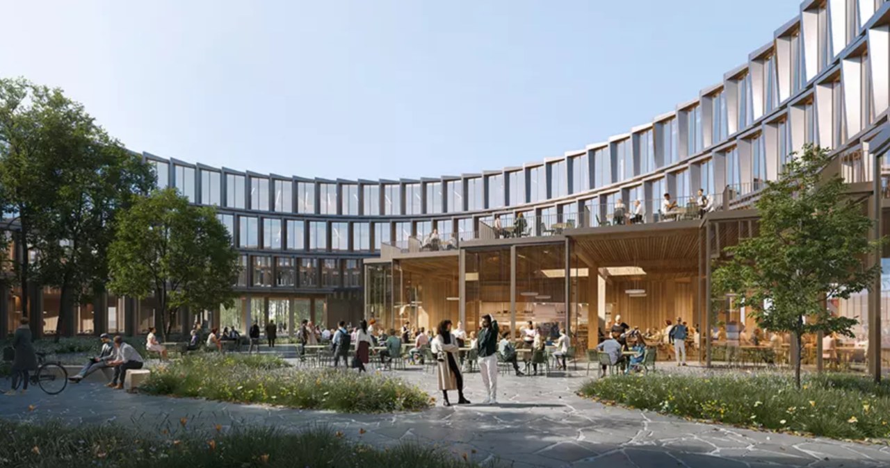 Nowy kampus CERN ma być wykonany z drewna /Henning Larsen /materiały prasowe