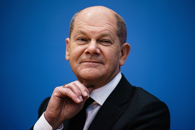 Nowy kanclerz Niemiec Olaf Scholz /Clemens Bilan /PAP/EPA