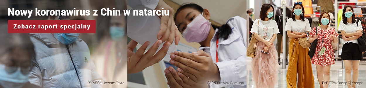 Nowy koronawirus z Chin w natarciu. Zobacz raport specjalny