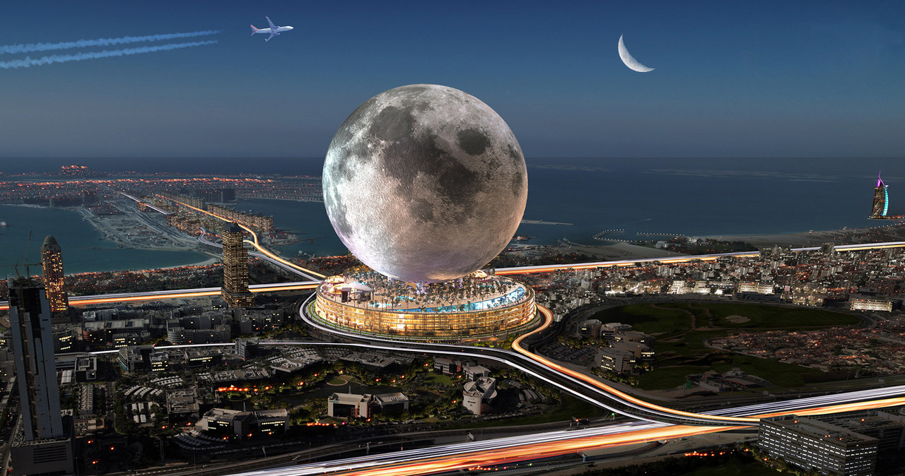Nowy kurort w Dubaju będzie miał kosmiczny wygląd /MOON World Resorts /materiały prasowe