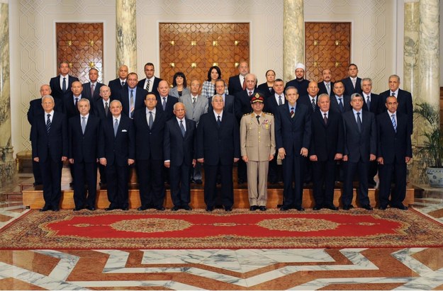 Nowy liberalny rząd - bez udziału przedstawicieli islamistów /EGYPTIAN PRESIDENCY/HANDOUT /PAP/EPA