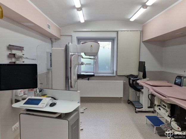 Nowy mammograf na Pomorzanach to model aparatu, który został stworzony przez kobietę we współpracy z pacjentkami. /SPSK-2 w Szczecinie /