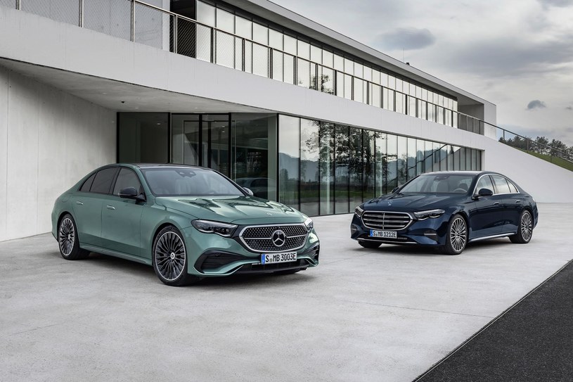Nowy Mercedes-Benz Klasy E (W214) /Mercedes /materiały prasowe