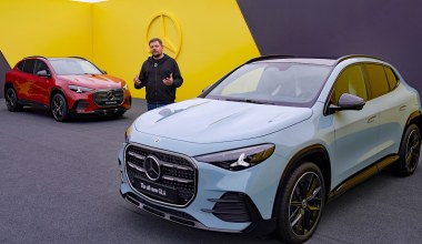 Nowy Mercedes GLA ma trzy ekrany i zasięg 657 km. Ale będzie też benzyniak