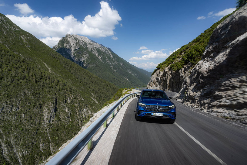 Nowy Mercedes GLC Coupe /Jan Guss-Gasiński /INTERIA.PL