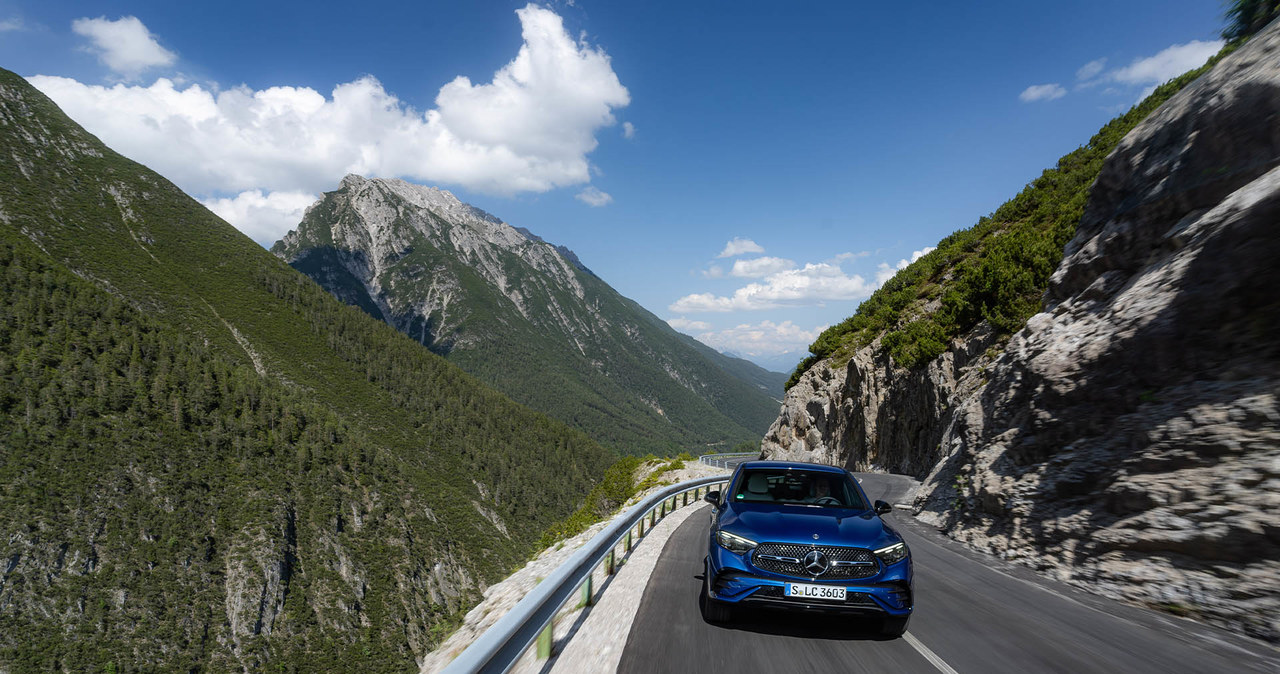 Nowy Mercedes GLC Coupe /Jan Guss-Gasiński /INTERIA.PL