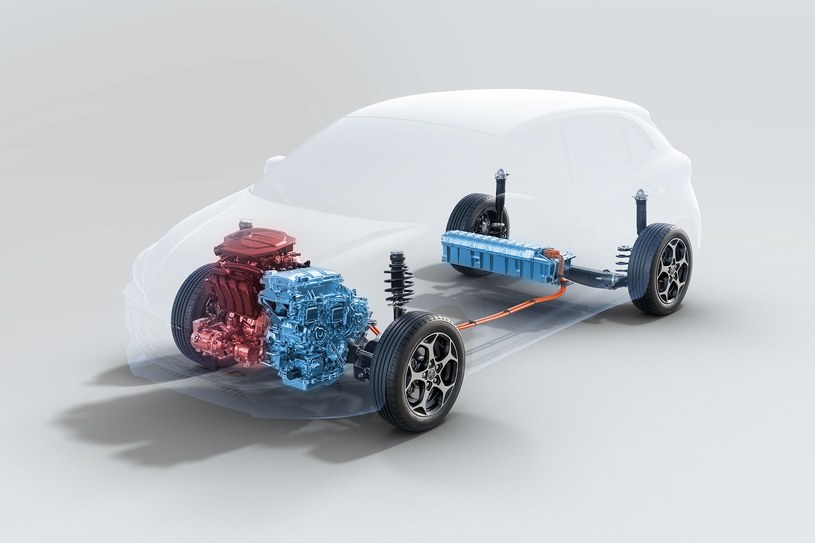 Nowy MG3 Hybrid+ ma 1,5-litrowy silnik benzynowy, 136-konny silnik elektryczny i litowo-jonowy akumulator o pojemności 1,83 kWh /MG Motors