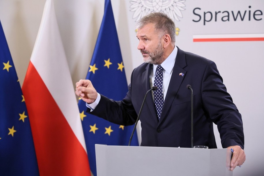 Nowy minister sprawiedliwości Waldemar Żurek na swojej pierwszej konferencji prasowej, Warszawa 31.07.2025 /Anita Walczewska/East News /East News