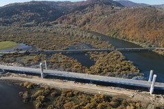 Nowy most na Dunajcu w Kurowie na dk75 