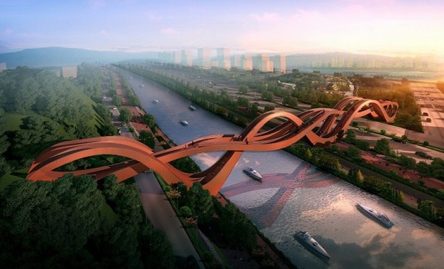 Nowy most powstanie w miejscowości Changsa (Fot. NEXT Architects) /materiały prasowe