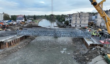 Nowy most w Głuchołazach. Wojsko postawiło go w kilka dni