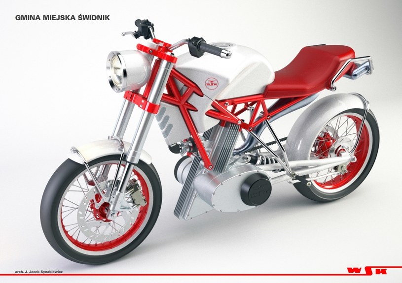 Nowy motocykl WSK /Informacja prasowa