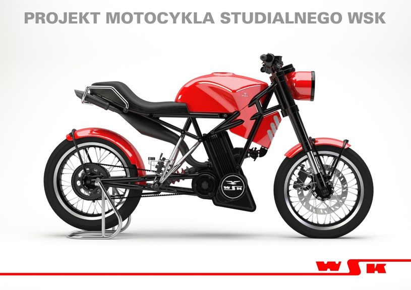 Nowy motocykl WSK /Informacja prasowa